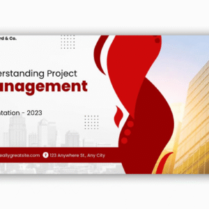 30-PAGE PROJECT MANAGEMENT TEMPLATE