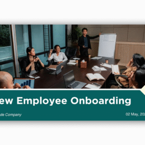 40-PAGE EMPLOYEE ONBOARDING TEMPLATE